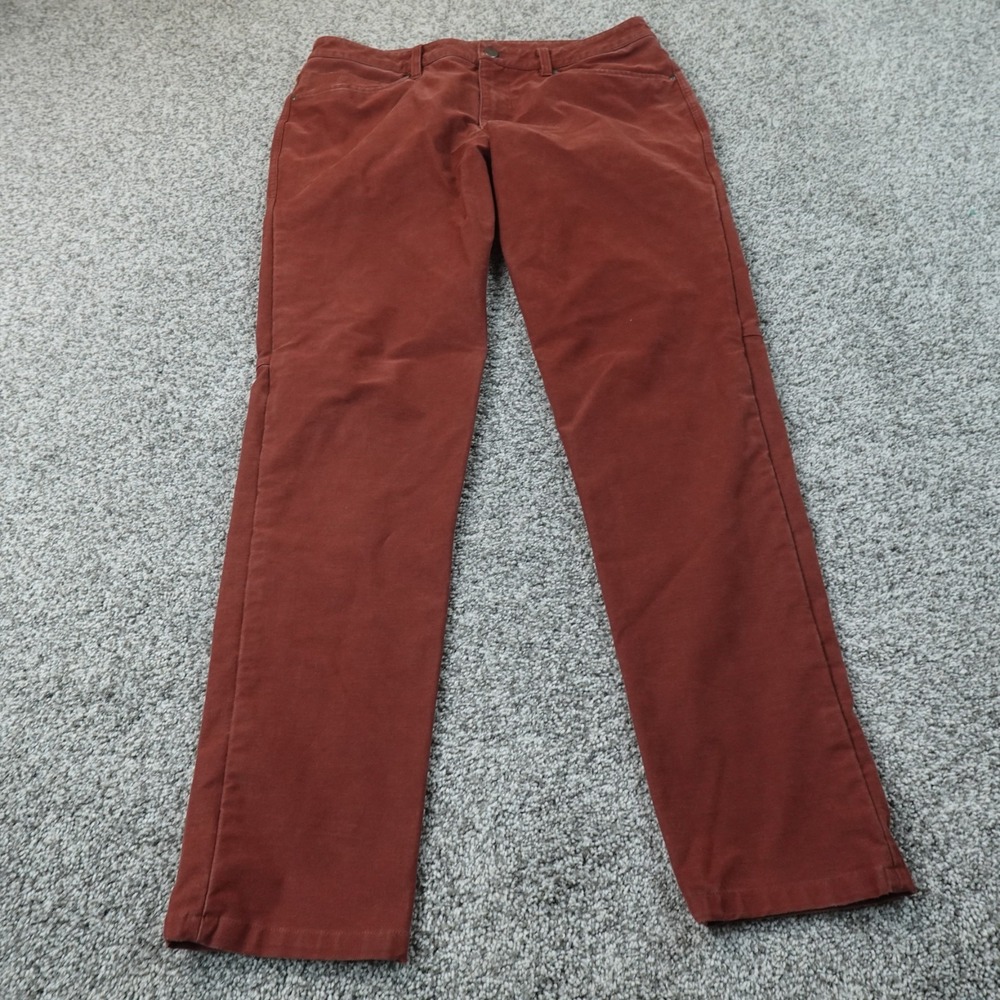 Lululemon Pants Mens 34X34 Red ABC Utilitech Chino Athletic Stretch Performance
